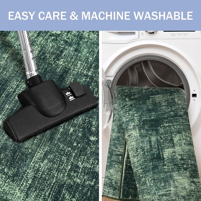 IOHOUZE Abstract Area Rugs 8x10 Ft Washable Large Rugs