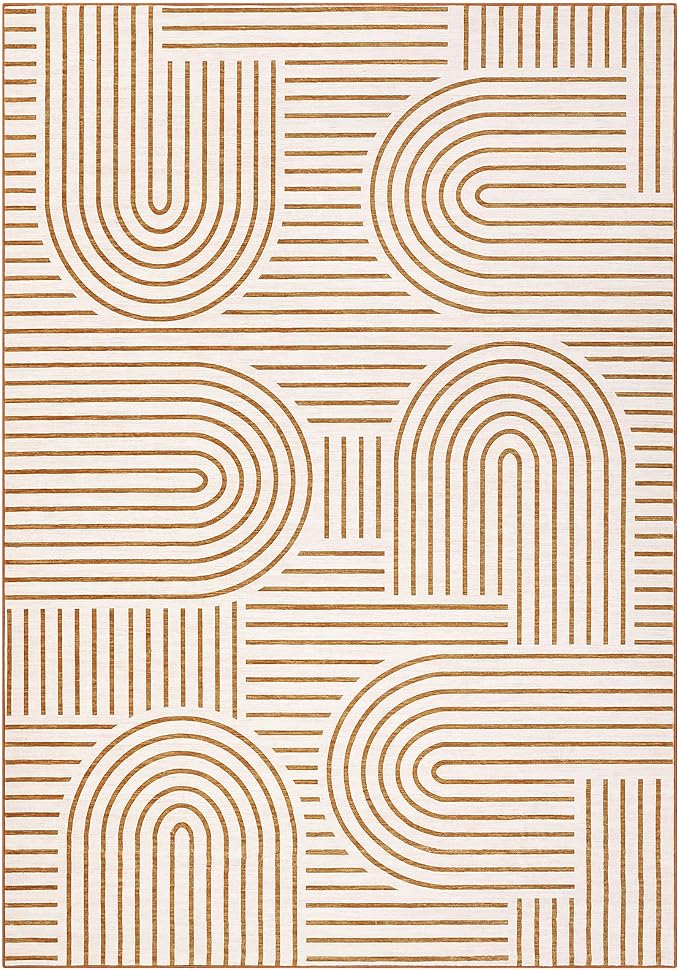 ROYHOME Washable Rug 4x6 Area Rugs