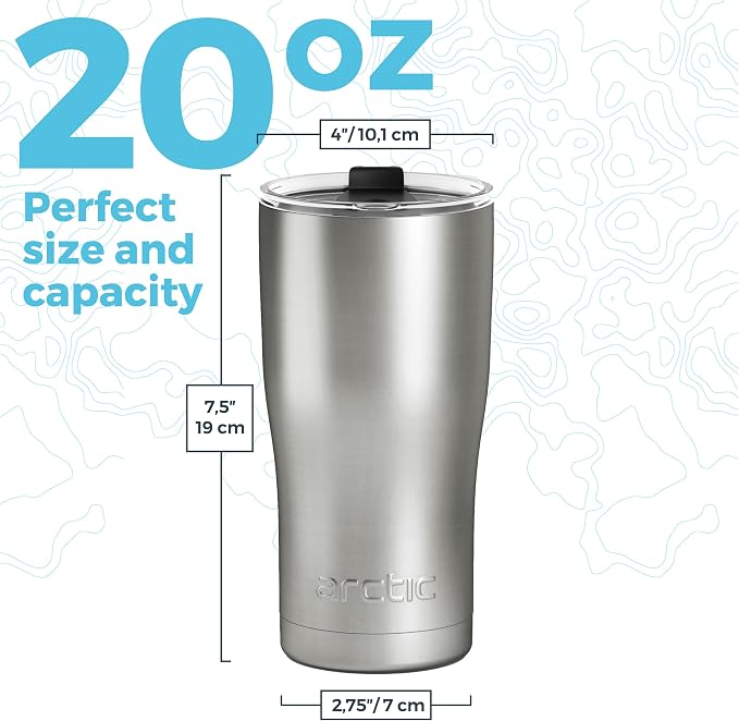 | 20 oz Matte Black Insulated Tumbler