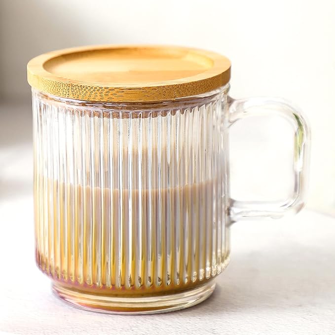 Lysenn Iridescent Glass Mug