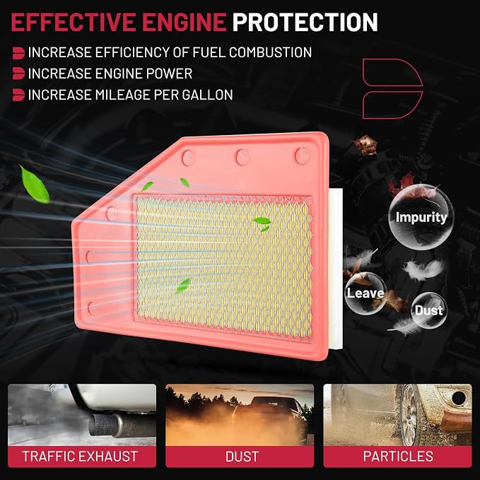 BDFHYK CA12085 Engine Air Filter Compatible