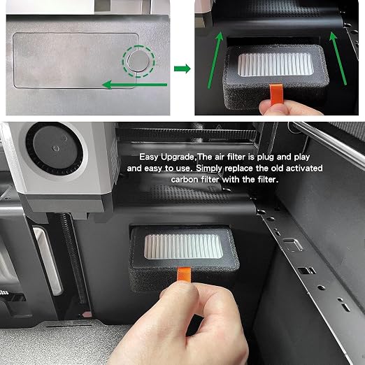 2PCS 13 Activated Carbon Air Filter Replacement
