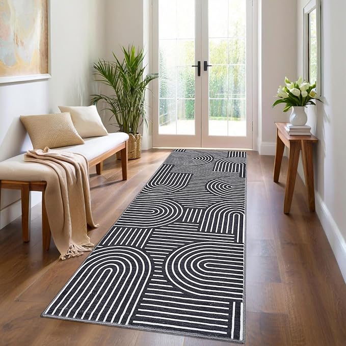 ROYHOME Modern Rug 2.5x10 Runners