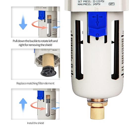BLCH 3/8" NPT Air Compressor Filter