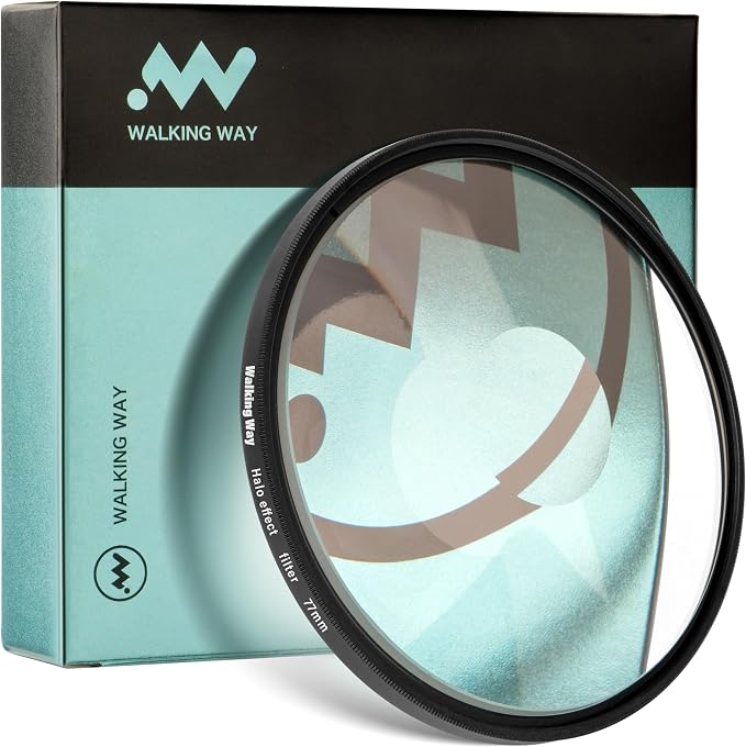Walking Way 52MM Whirlpool Camera Effects Filter, Tunnel Vision Spiral Halo