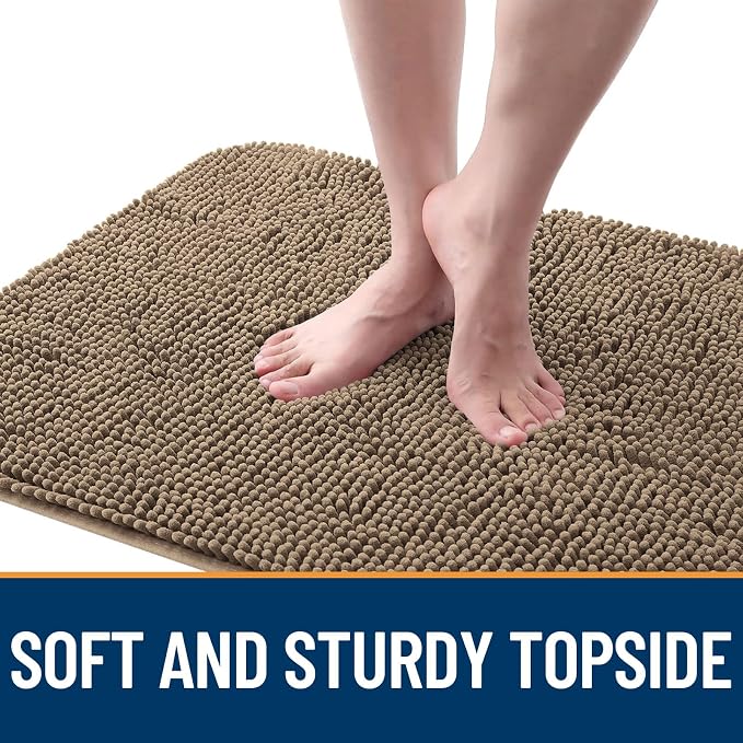 OLANLY Dog Door Mat for Muddy Paws 30x17, Absorbs Moisture and Dirt, Absorbent