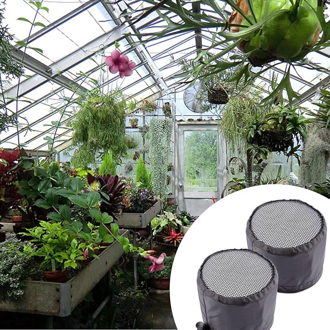 Duct Filter Vent Cover – Planting Ventilation Fitting, 2 Pieces Flexible
