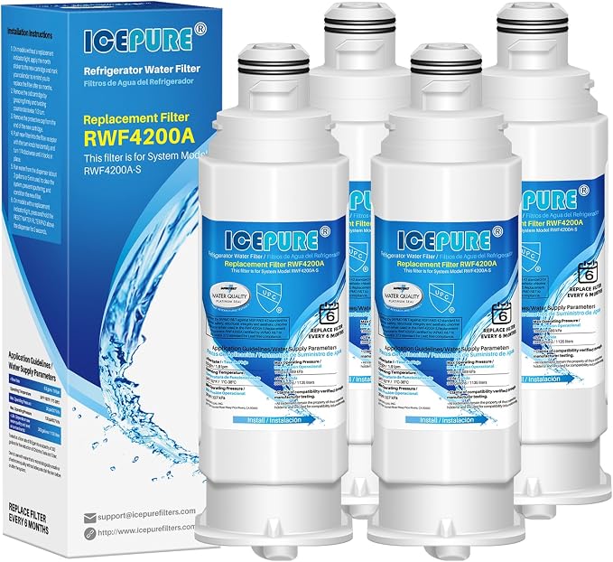 ICEPURE DA97-17376B Refrigerator Water Filter Replacement