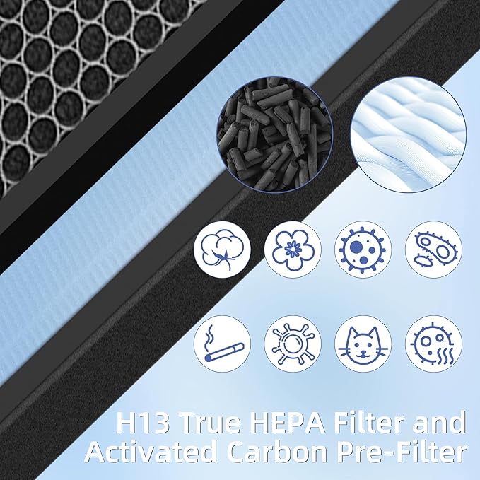 HSP001 True HEPA Filter Replacements