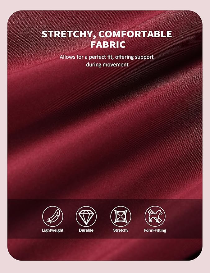 Harrison Howard Horse Shoulder Guard Thick Stretchy with Inner Soft Fleece Lining Adding Comfort Prevents Chafing Burgundy M