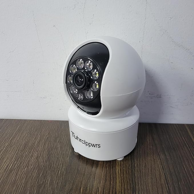 TuhrcIppwrs Cameras for Monitoring Pets Indoor Camera 2.5K, No Monthly Fees, Pan & Tilt, 360° Dog/Pet Camera for Home Security