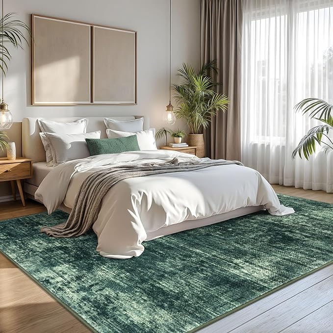 IOHOUZE Abstract Area Rugs 8x10 Ft Washable Large Rugs