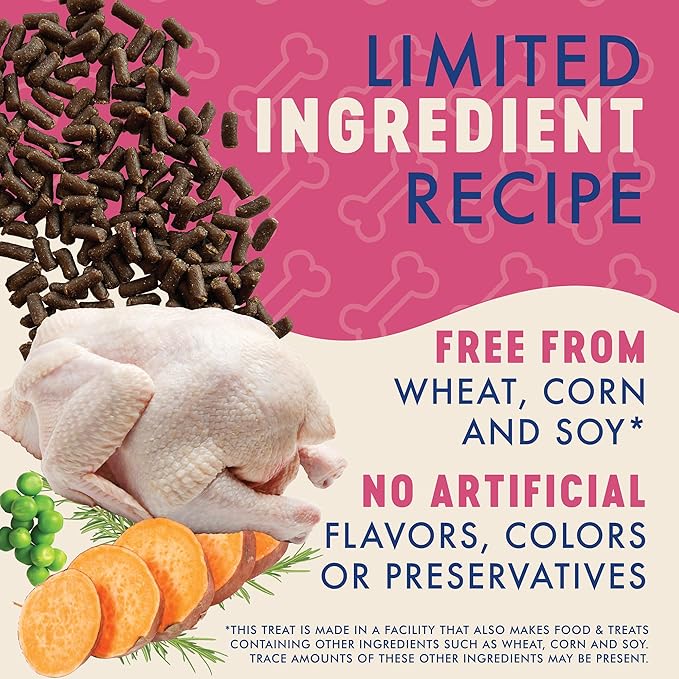 Finley's Training Treats for Puppies, Soft Turkey Dog Treats for All Dogs and Sizes, Limited Ingredient, Low Calories, 16oz, 2 Pack