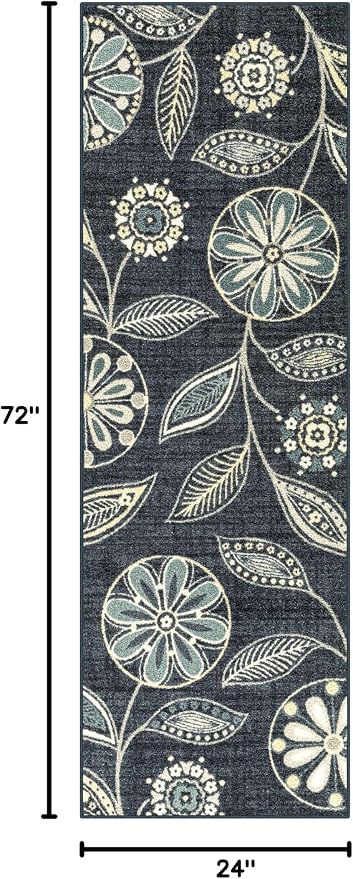 Maples Rugs Reggie Floral Runner Rug