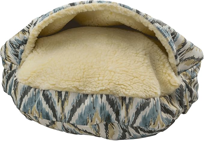 Snoozer Luxury Orthopedic Cozy Cave Pet Bed, Showdog Collection, Large - Palmer Dove