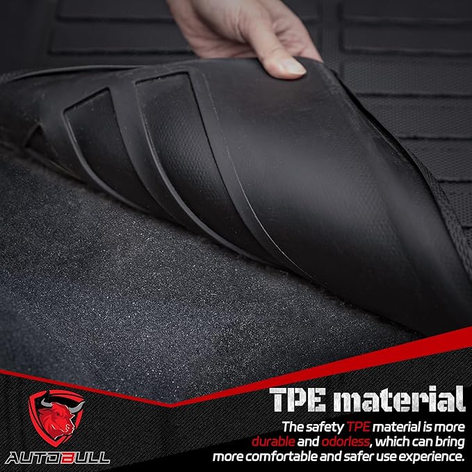 Cargo Liner Compatible with 2011-2023 Dodge Charger(RWD/AWD) & Chrysler 300(RWD/AWD) Cargo Mat，All Weather Protection Trunk Liner Rear Trunk mat，Black