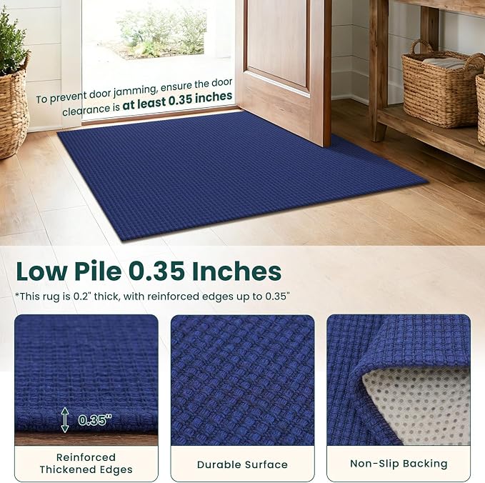 KOZYFLY Cotton 2x14 Runners Rugs