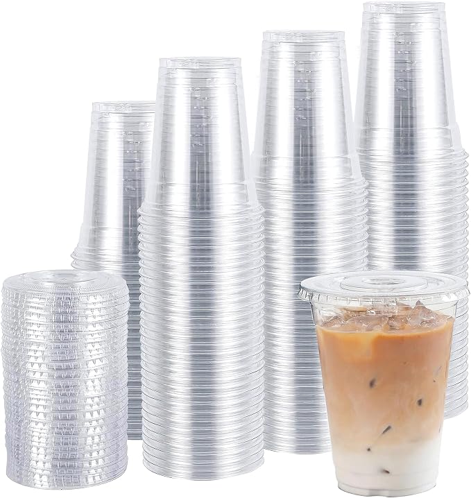 TashiBox 16oz-100 Count Plastic cups