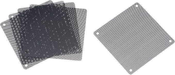 uxcell PC Dust Fan Screen with Screws