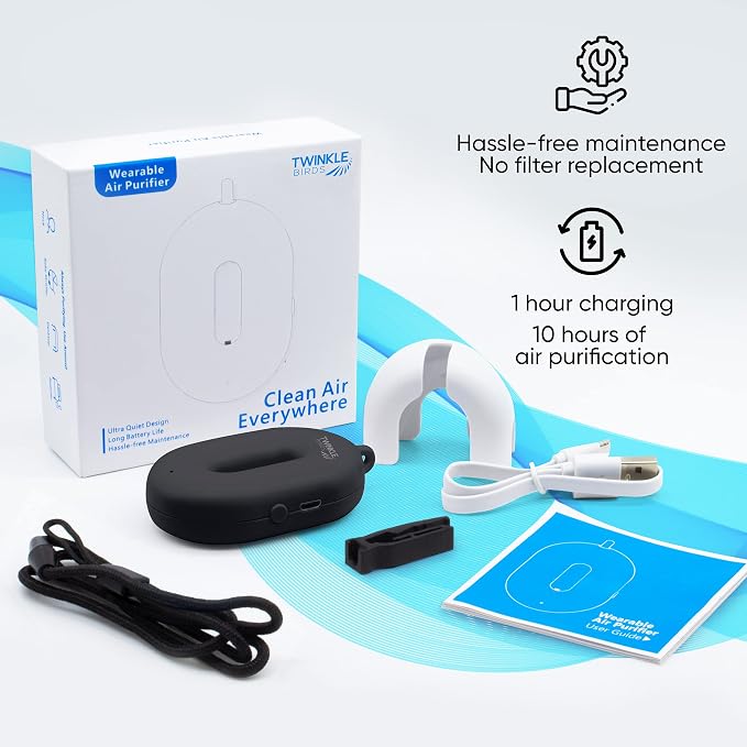 Wearable Air Purifier Necklace