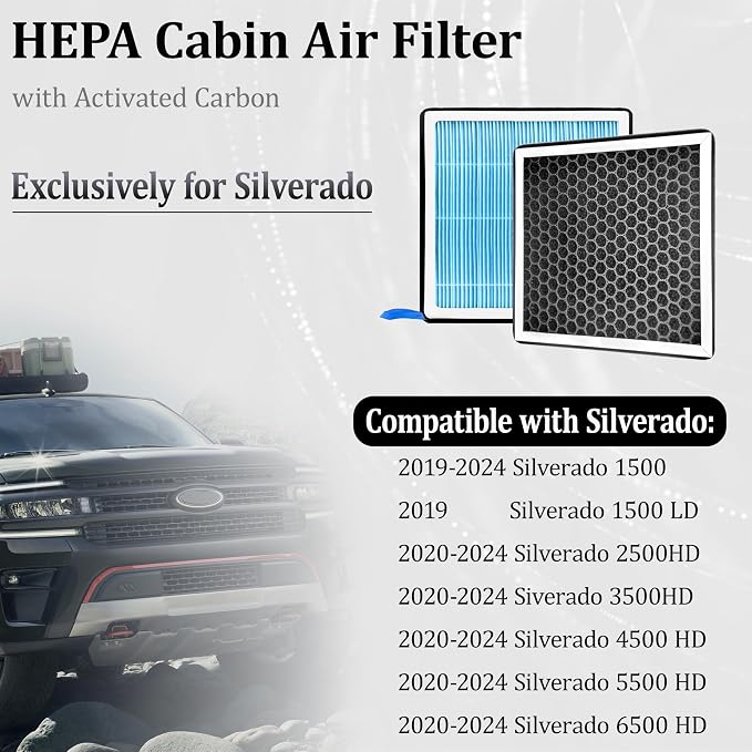 silverado Dedicated CF11966 Cabin Air Filter