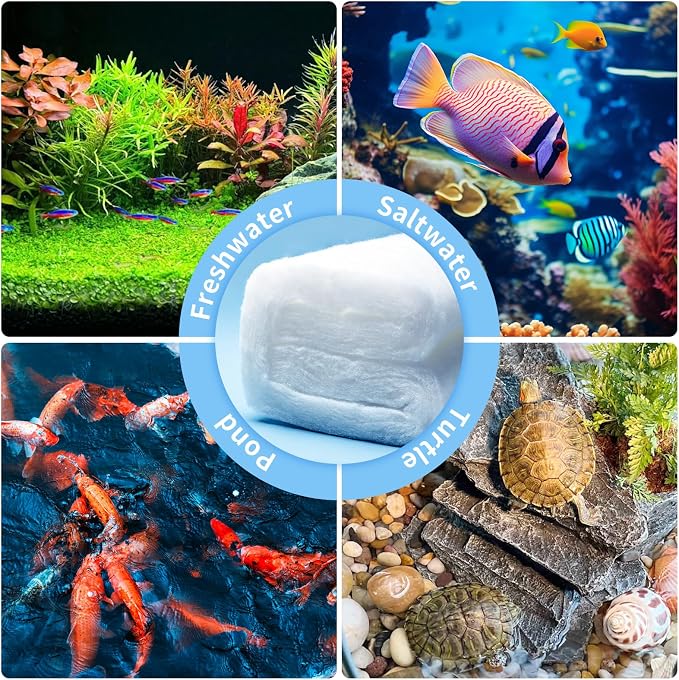 Aquarium Filter Floss Fish Tank Filter Media Aquarium Filter Pad