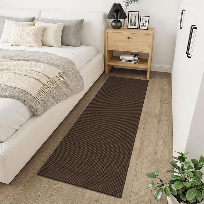 KOZYFLY Runners for Hallways 2x6 ft Washable Kitchen Runner Non Slip Rubber