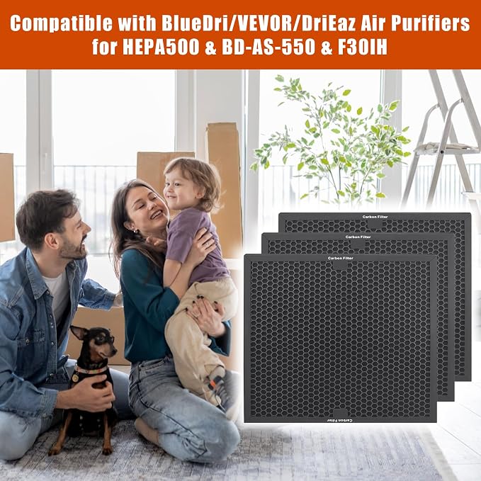 Air Scrubber Carbon Filters Mesh