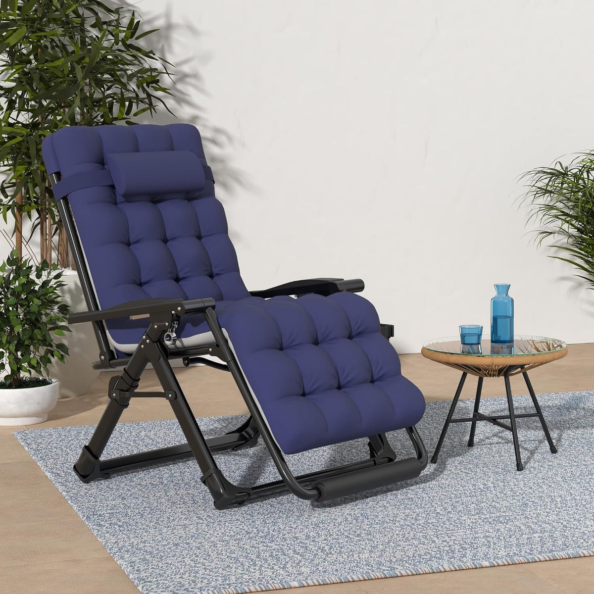 Suteck Oversized Zero Gravity Chair, 29" XL Reclining Lounge Chairs
