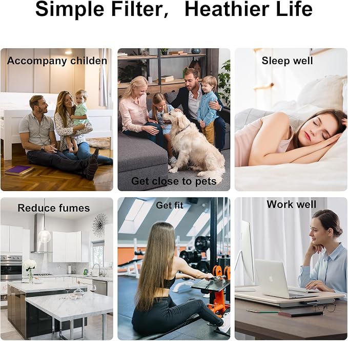 770 Fliter 2-in-1 HEPA/Activated Carbon Filter Replacement Set