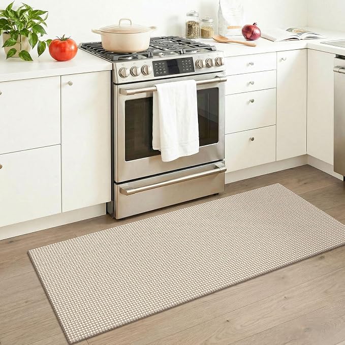 KOZYFLY Runners for Hallways 2x5 ft Washable Kitchen Runner Non Slip Rubber