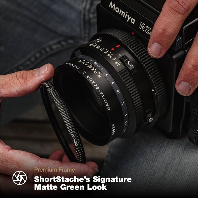 PolarPro - Shortstache - Everyday - 1/4 Strength Black Mist - 58mm - Camera