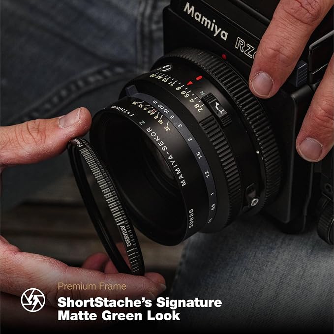PolarPro - Shortstache - Everyday - 1/4 Strength Black Mist - 72mm - Camera