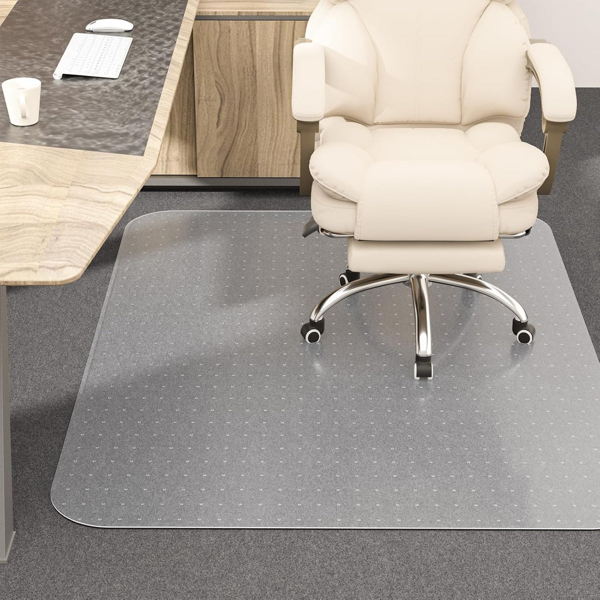 36" X 48" X 0.09" Office Chair Mat for Carpet - 2PCS