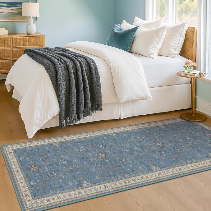 Hazo Haus Boho 2x6 Non Slip Kitchen Rug Runner