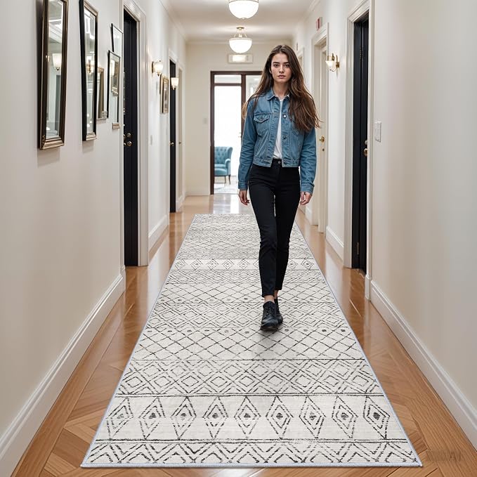 Washable 4x12 Rug for Hallway