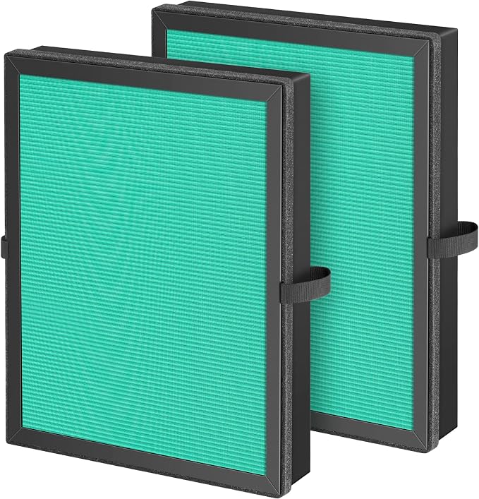 2 Pack MK-04 Air Filter Replacement Compatible