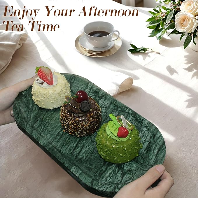 Genuine Real Natural Marble Tray