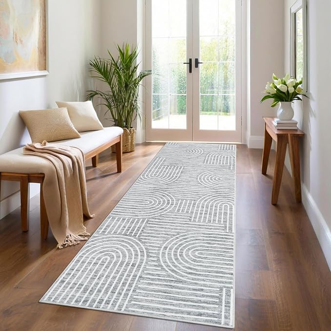 ROYHOME Modern Rug 2.5x8 Runners