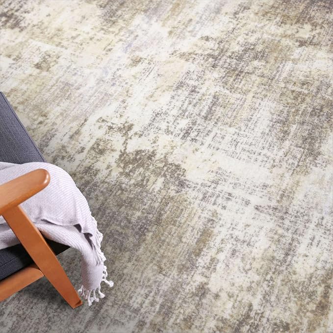 IOHOUZE Abstract Area Rug 3x5 Ft Washable Rugs