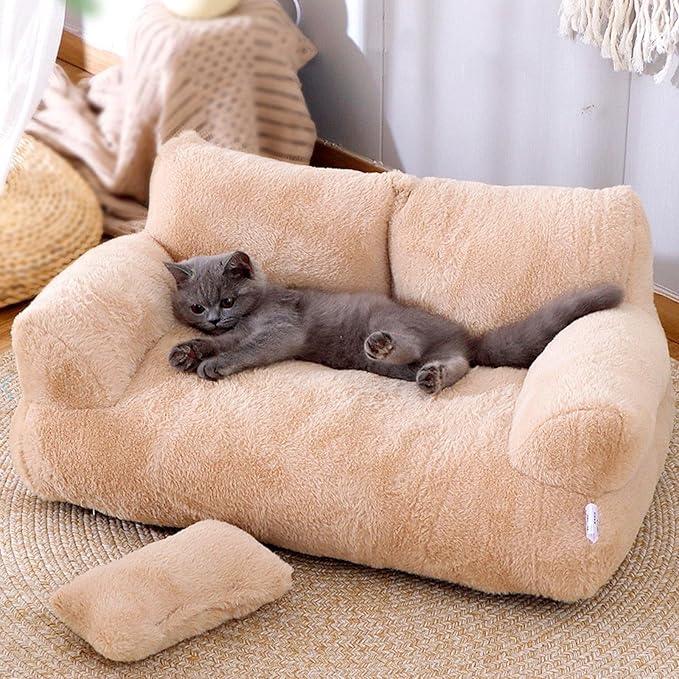 Dog Puppy Couch Base Detachable Cover Sofa for Small to Pets Creative Pet Bed Cute Nest Pet Dog Bed Puppy Cushion Mat Dog Sofa Beds for Small Dogs
