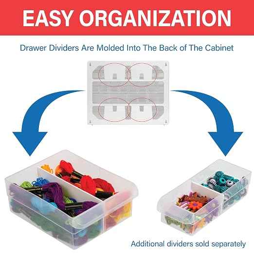 Akro-Mils 24-Drawer Plastic Drawer Storage Cabinet
