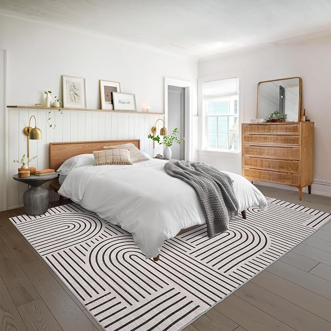 ROYHOME Washable Rug 8x10 Area Rugs