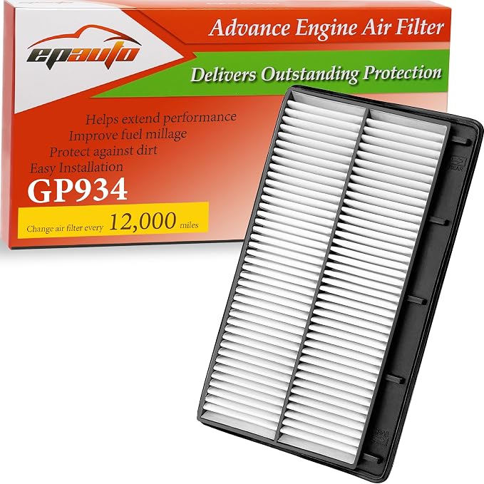 EPAuto GP934 Engine Air Filter Replacement