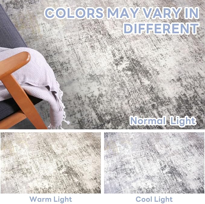 IOHOUZE Abstract Runner Rug 2x4 Ft Entryway Rugs Washable Door Mat Indoor