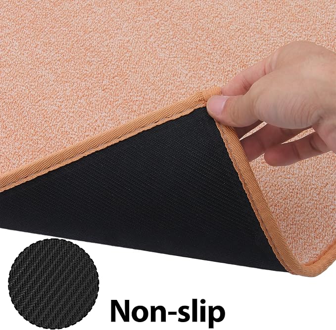 Runner Rug with Non Slip Rubber Backing, Washable Soft Floor Carpet
