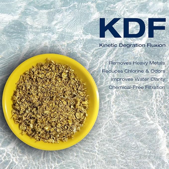 H&G Lifestyles KDF 55 Activated Granular Carbon Filter Media, Refill