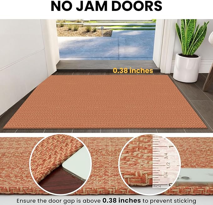 IOHOUZE Washable Runner Rug 2x5 Non Slip Runners