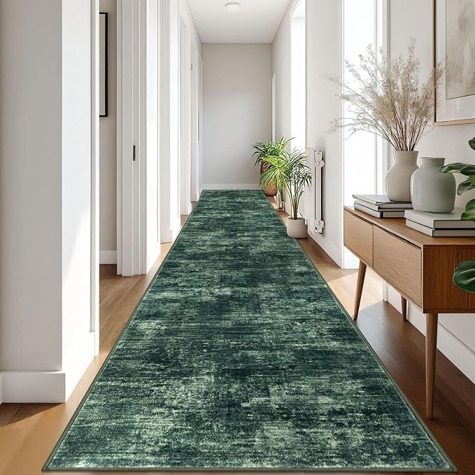 IOHOUZE Abstract Runner Rug 3x18 Ft Washable Runners