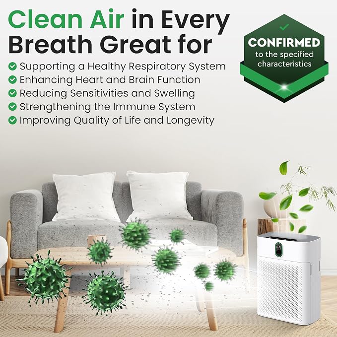HY4866 Air Purifier Replacement Filter